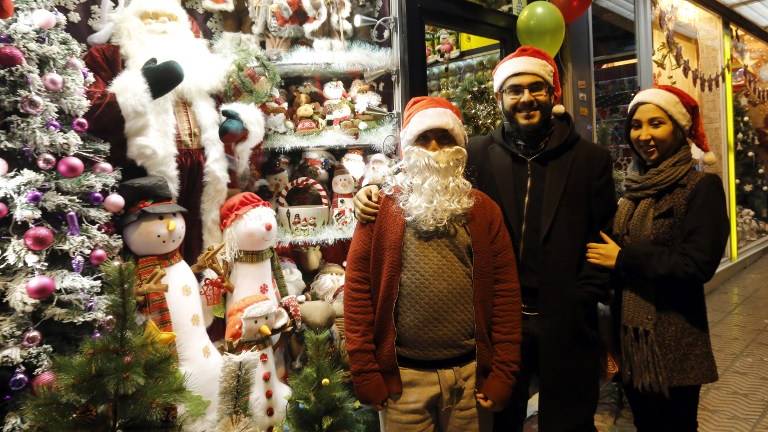 Papá Noel también pasa por Irán