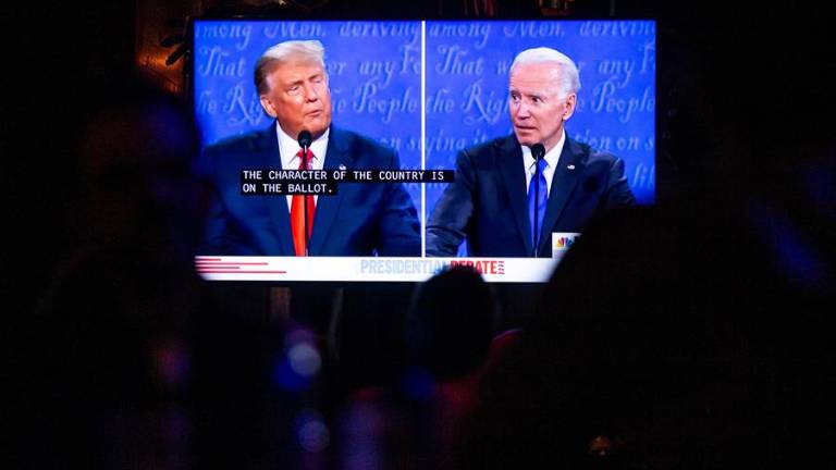 Trump y Biden debaten y exhíben diferencias irreconciliables en casi todos los asuntos