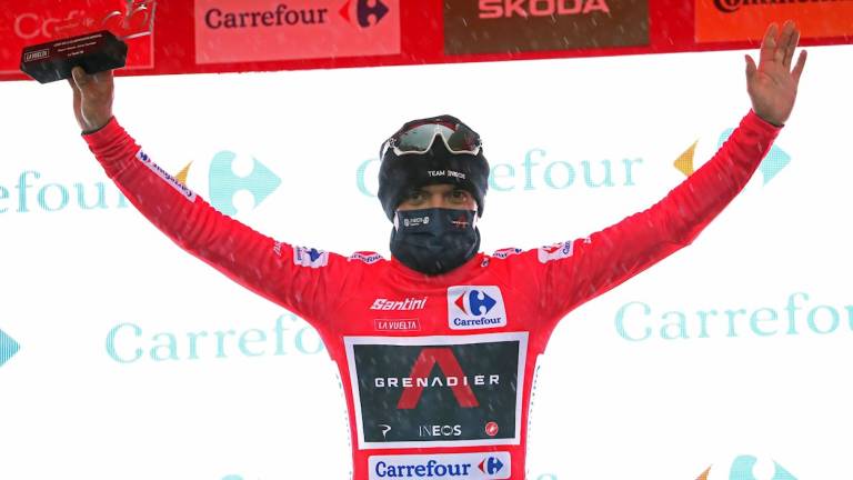 El carchense Richard Carapaz es el nuevo líder de la Vuelta a España