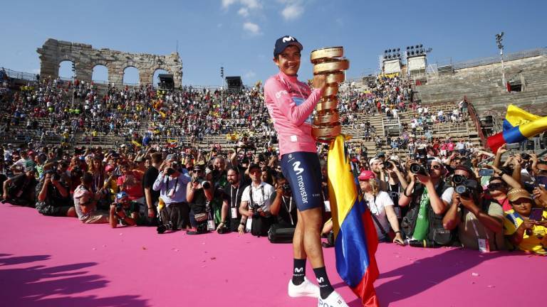 Ecuador conquista su primer Giro de Italia con Carapaz