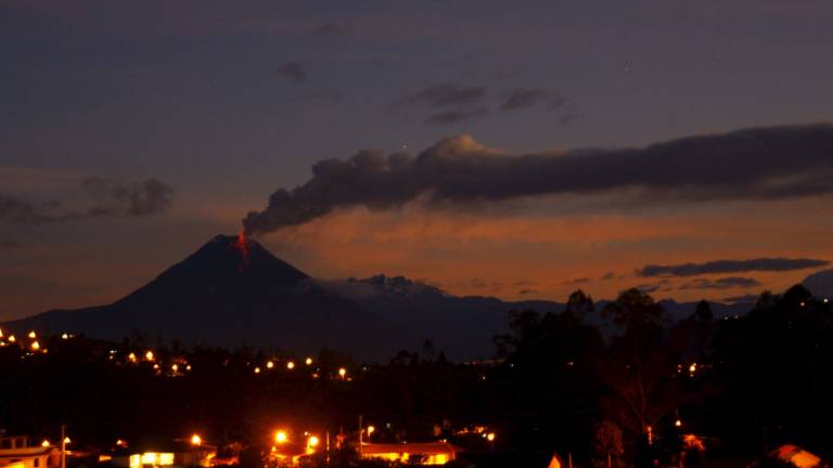 Incremento en la actividad del volcán Tungurahua