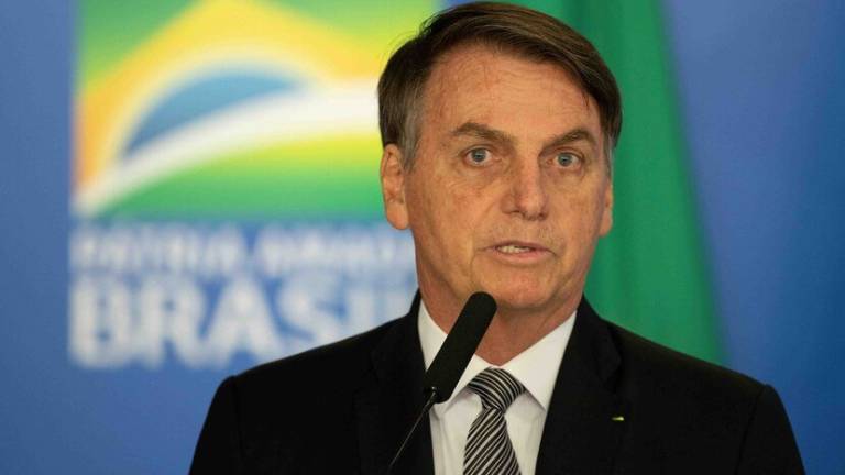 Jair Bolsonaro denuncia “brutal campaña” en contra de su Gobierno