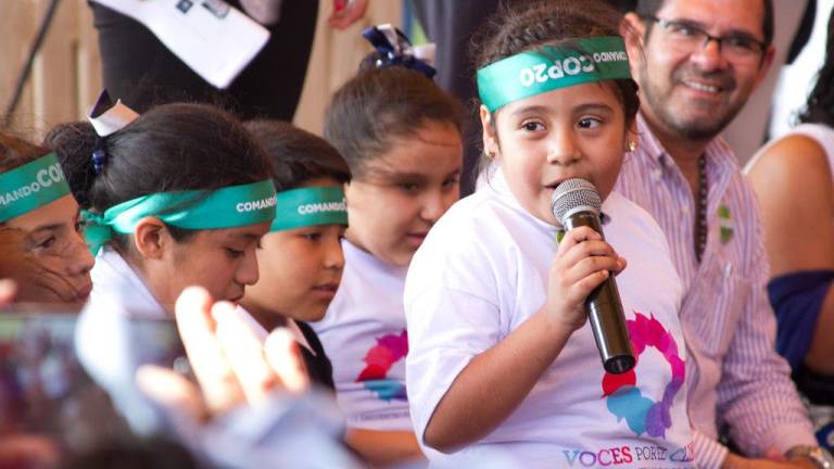 Niños plantean propuestas contra el cambio climático en la MiniCOP20