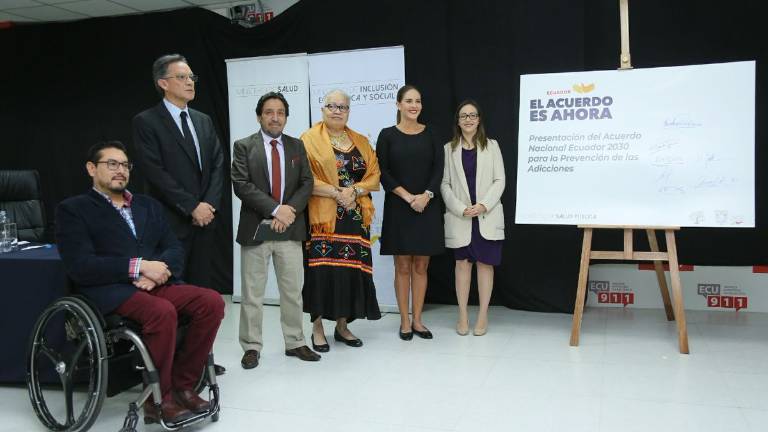 Gobierno presentó Acuerdo Nacional para la prevención de adicciones