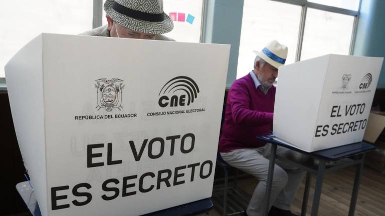 Así se llevó a cabo la votación de los candidatos a la Alcaldía de Quito en las elecciones 2023