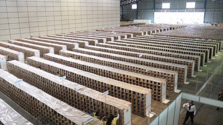 CNE comenzó distribución de paquetes electorales al exterior