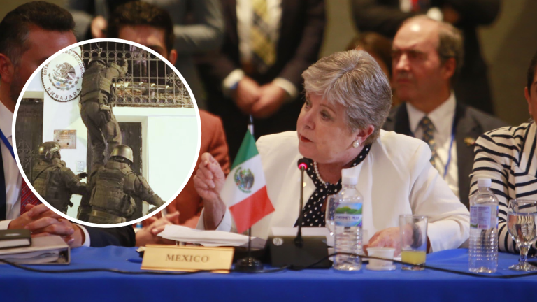 México exige garantías para diplomáticos en Ecuador tras irrupción a embajada en Quito