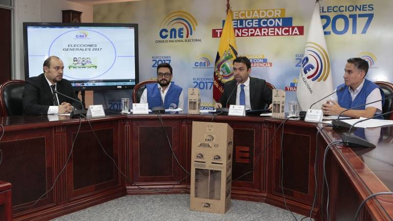 CNE establece presupuesto para elecciones del 2017