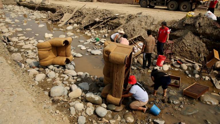 Los muertos por inundaciones en Perú son 97