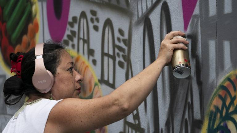 Una ecuatoriana es &quot;la primera dama del grafiti&quot; en Nueva York