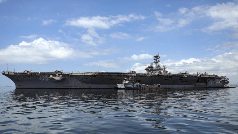 El portaaviones Nimitz de EE.UU. participará por primera vez en ejercicios frente a Ecuador