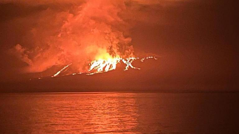 Erupción de volcán La Cumbre en Galápagos no representa una amenaza para el turismo