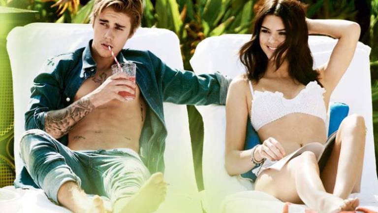 Justin Bieber y Kendall Jenner juntos para una sexy campaña