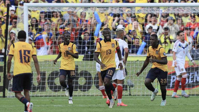 Enner Valencia fue el gran protagonista del partido frente a Venezuela.