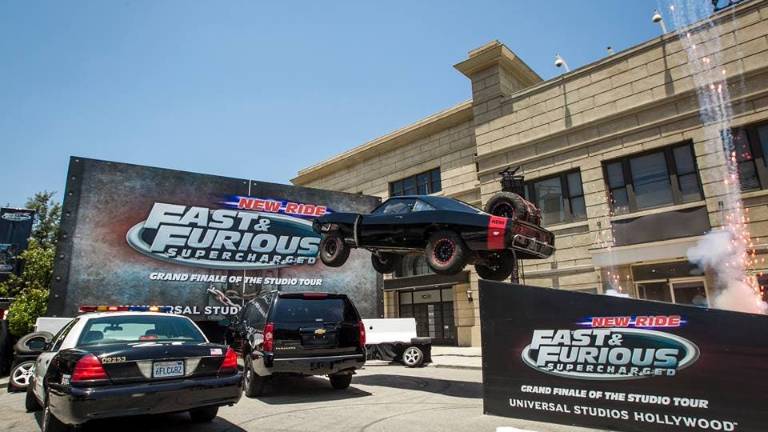 "Fast &amp; Furious" estrena atracción en Universal Studios Hollywood