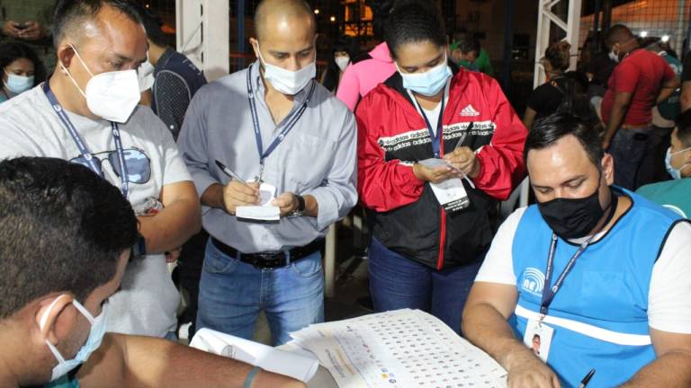 Guayas culmina 100% del escrutinio de actas de binomios presidenciales