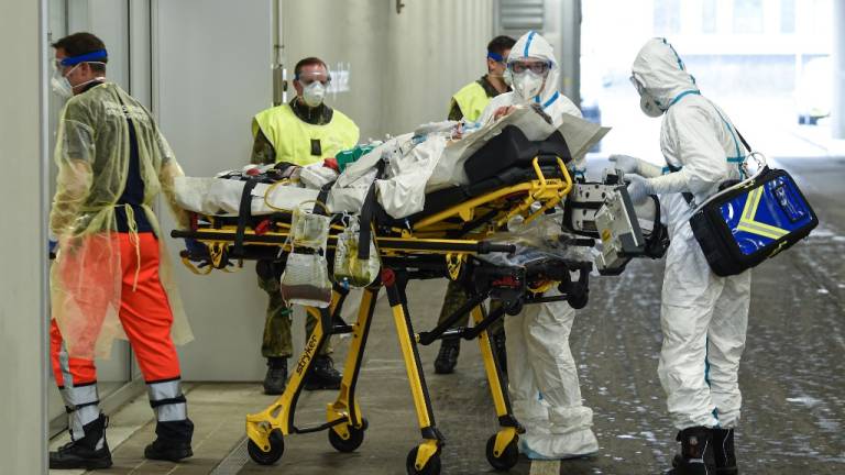 El hospital de Erlangen es el primero en Alemania que recibe autorización para la fabricación de plasma terapéutico. Foto: AFP.