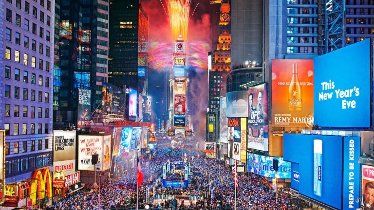 Festejo de Año Nuevo de Times Square será virtual por causa de la pandemia
