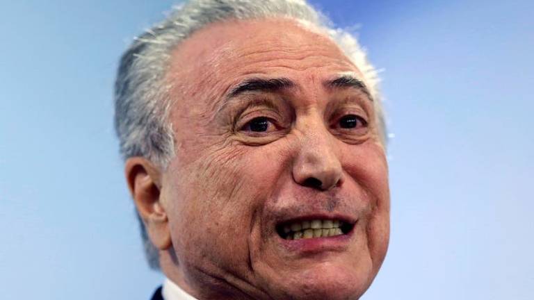 Michel Temer:&quot;Si quieren que me derriben&quot;