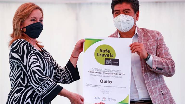 Quito recibe el sello internacional de &quot;Safe travel&quot;