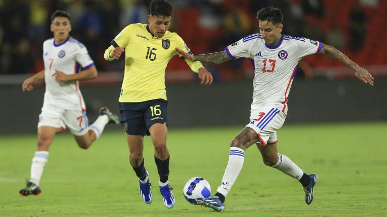 Ecuador vence 1-0 a Chile en la clasificatoria sudamericana al Mundial 2026