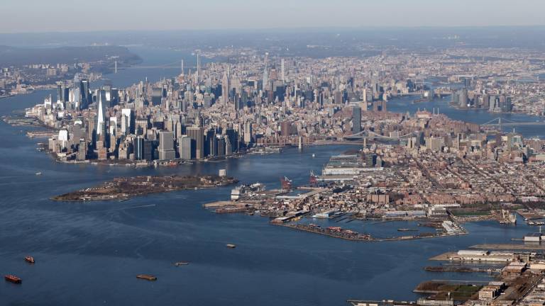 Una vista general de la ciudad de Nueva York fotografiada el 4 de febrero de 2024.