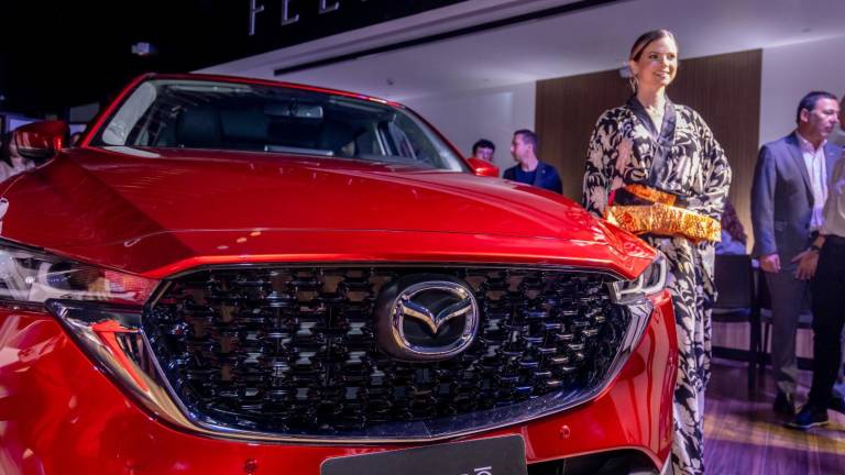 El nuevo Mazda CX5 fue la revelación principal durante la inauguración del nuevo concesionario del gigante automotriz japonés en Cumbayá