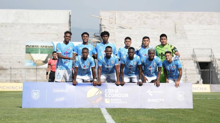 Once inicial de Manta FC para enfrentar a 9 de Octubre por la Copa Ecuador 2026.