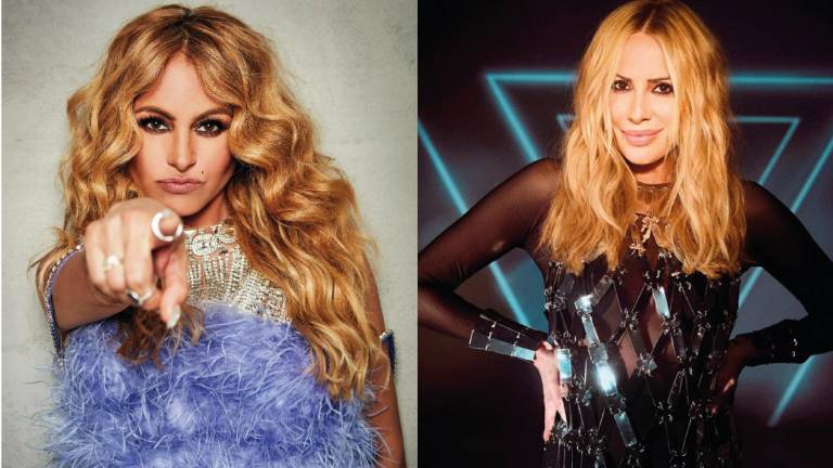 Las cantantes Paulina Rubio y Marta Sánchez compartirán escenario en Ecuador.
