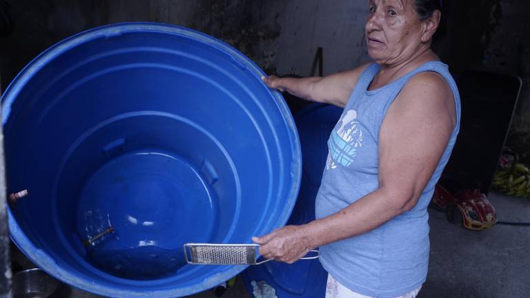 Adelantan corte de agua en el sur de Guayaquil: 30 barrios afectados este martes tras cambio de horario