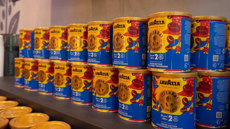 172,5 toneladas de café sostenible fueron exportados por Ecuador bajo el sello de la empresa italiana Lavazza.