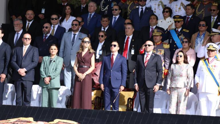 Ceremonia Militar en conmemoración de los 203 años de la Batalla de Pichincha, en la Cima de la Libertad.