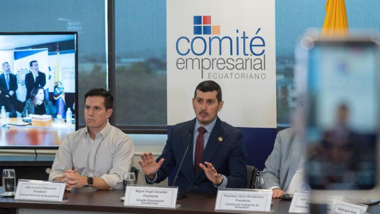 Gremios empresariales del Ecuador hacen un llamado a la tranquilidad y piden que el Gobierno actúe con prudencia