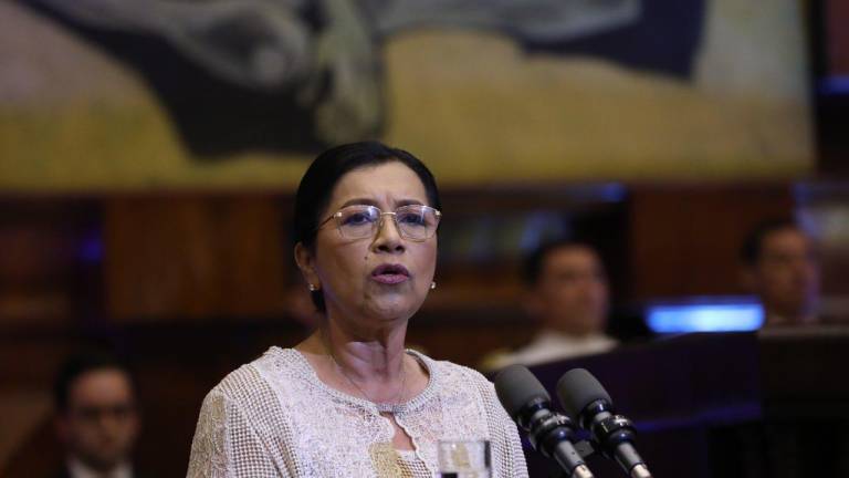 Guadalupe Llori fue removida de la Presidencia de la Asamblea; la implicada estuvo ausente