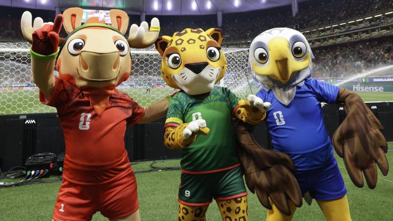 Maple el Alce, Zayu el Jaguar y Clutch el Águila Calva, son las mascotas del Mundial 2026.
