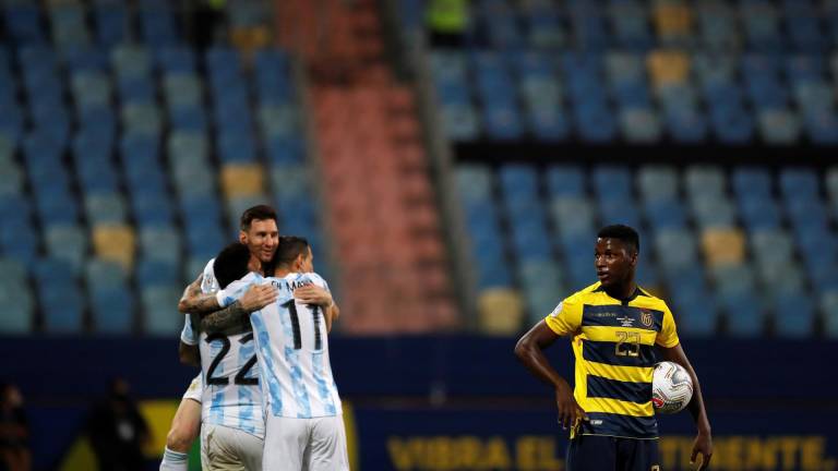 Ecuador se despide de la Copa América, tras goleada de Argentina