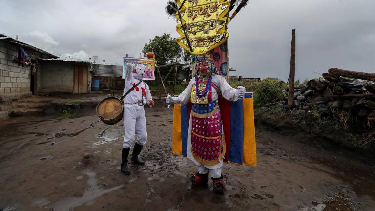 El danzante de Píllaro en cuarentena hasta 2022