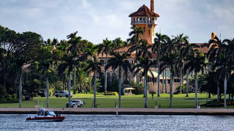 Trump estaba en Washington en el momento del incidente en su residencia de Mar-a-Lago, en Florida.