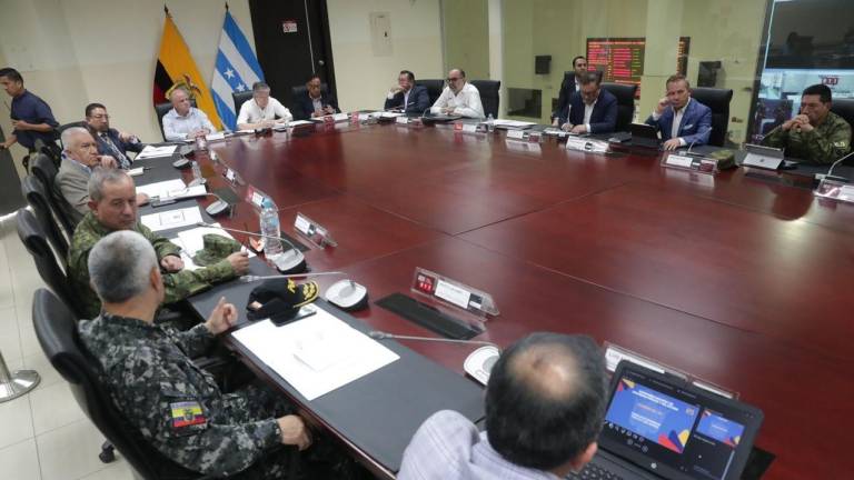 Presidente Guillermo Lasso lideró reunión del Consejo de Seguridad Pública y del Estado