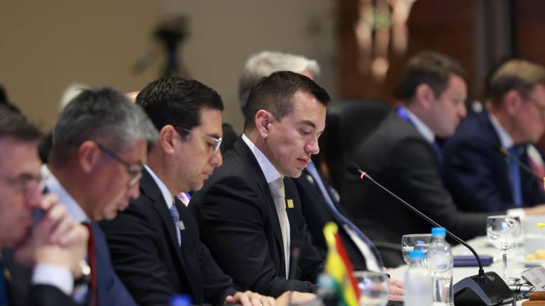 Daniel Noboa alerta sobre el avance del narcoterrorismo durante la Cumbre del Mercosur