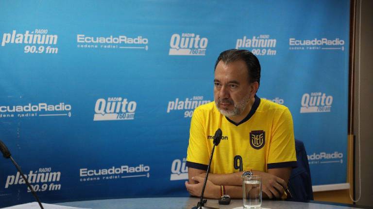 El alcalde de Quito, Pabel Muñoz.