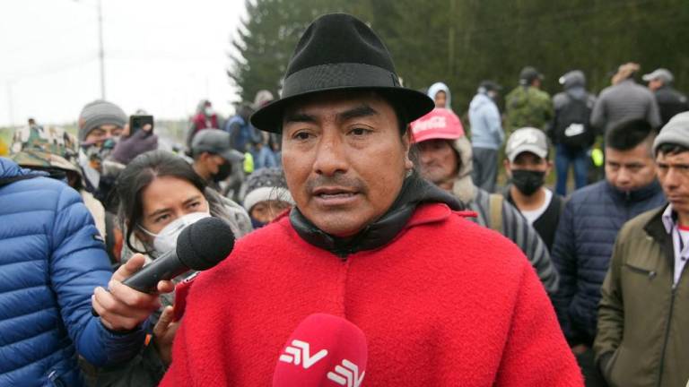 Líder indígena de Ecuador advierte al Gobierno de otro nivel de protestas