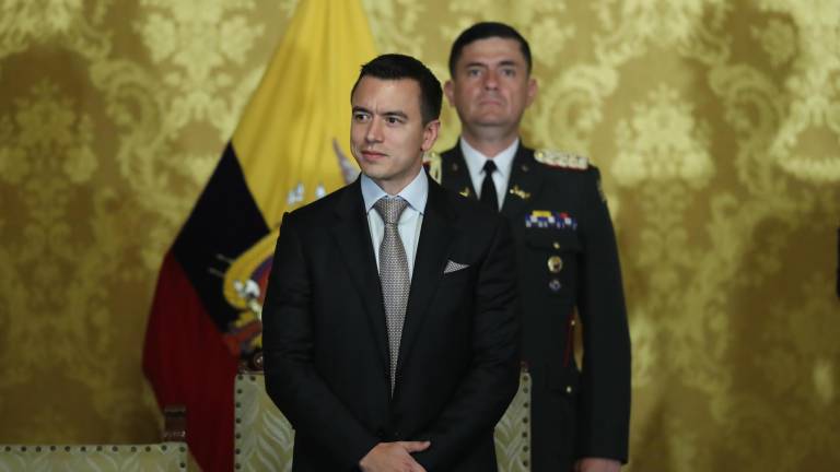 El presidente de Ecuador, Daniel Noboa, imagen de archivo. EFE/ José Jácome