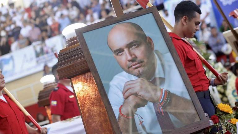 Agustín Intriago fue enterrado el pasado martes en un multitudinario evento.
