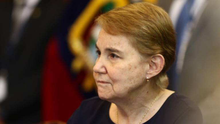 Ministerio de Gobierno corrige declaración de la ministra Alexandra Vela.