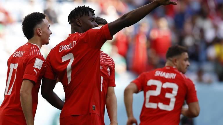 Suiza derrotó 1-0 a Camerún y es líder temporal del Grupo G