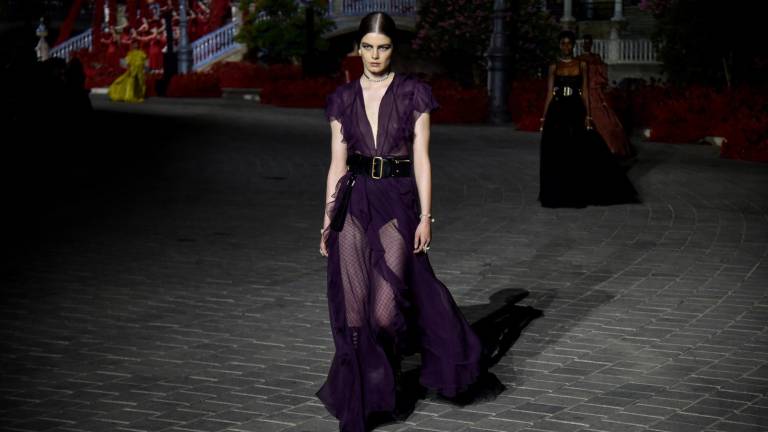 Más flamenca que nunca, la casa Dior desfiló en Sevilla
