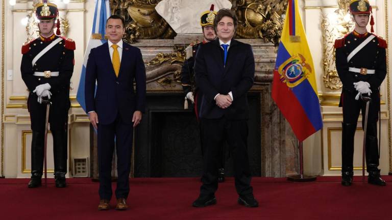 Microvistazo | Daniel Noboa y Javier Milei se reúnen en la Casa Rosada
