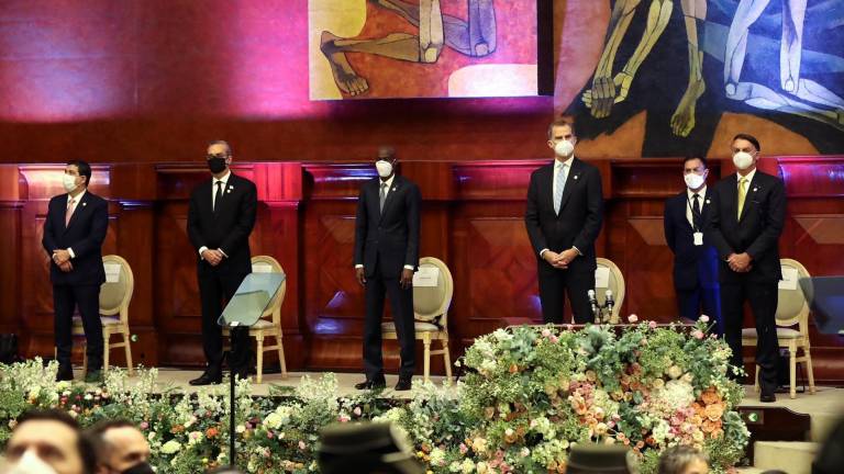 Presidentes y altas autoridades internacionales asistieron a la ceremonia de posesión de Guillermo Lasso