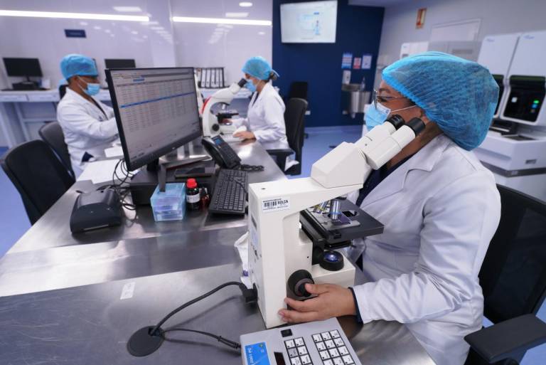 $!El tratamiento y el análisis de las muestras siguen la norma ISO 9001 de calidad. El laboratorio está próximo a obtener la ISO 15189.